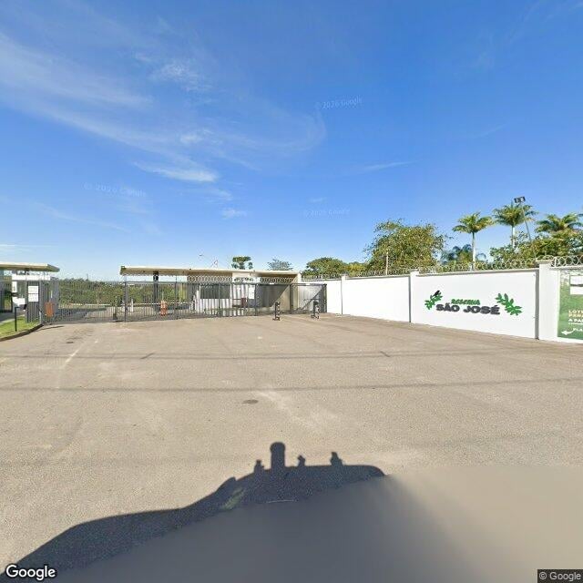 Imagem estática do "Street View" da localização