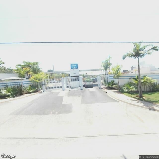 Imagem estática do "Street View" da localização