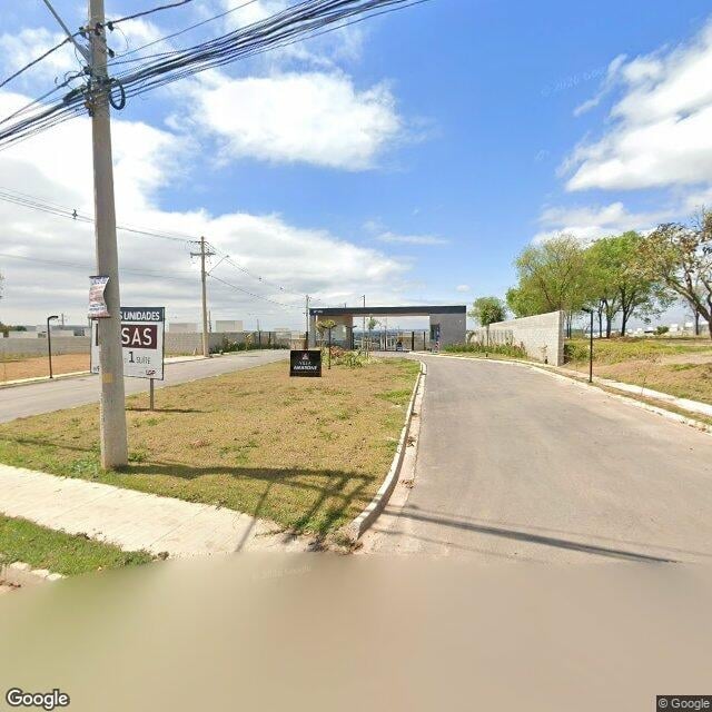 Imagem estática do "Street View" da localização