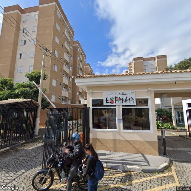 Imagem estática do "Street View" da localização
