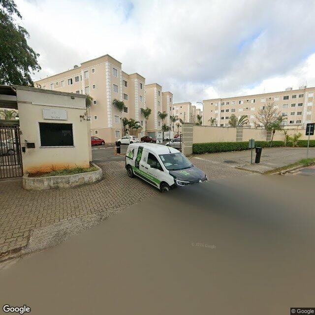 Imagem estática do "Street View" da localização