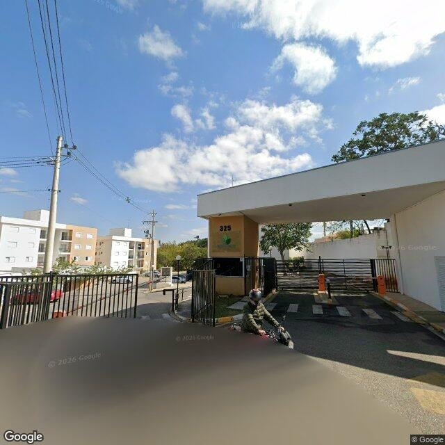 Imagem estática do "Street View" da localização