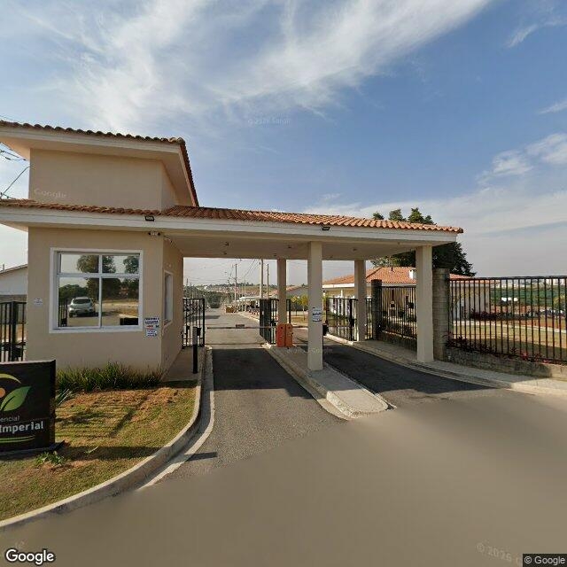 Imagem estática do "Street View" da localização