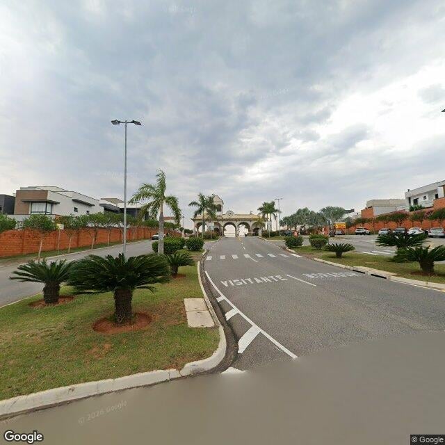 Imagem estática do "Street View" da localização