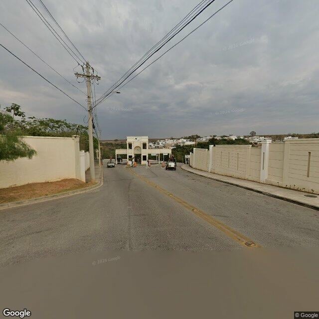 Imagem estática do "Street View" da localização