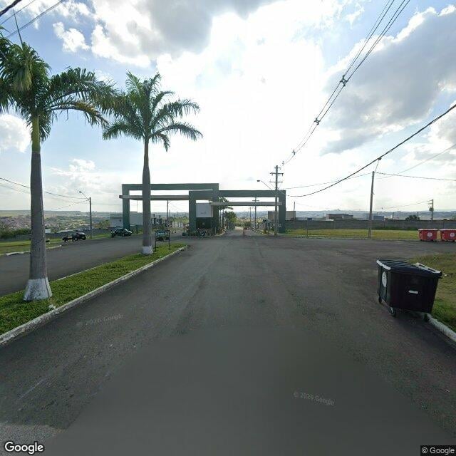 Imagem estática do "Street View" da localização