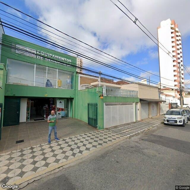 Imagem estática do "Street View" da localização