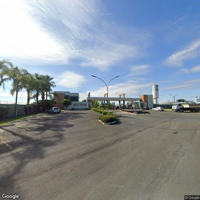 Imagem estática do "Street View" da localização