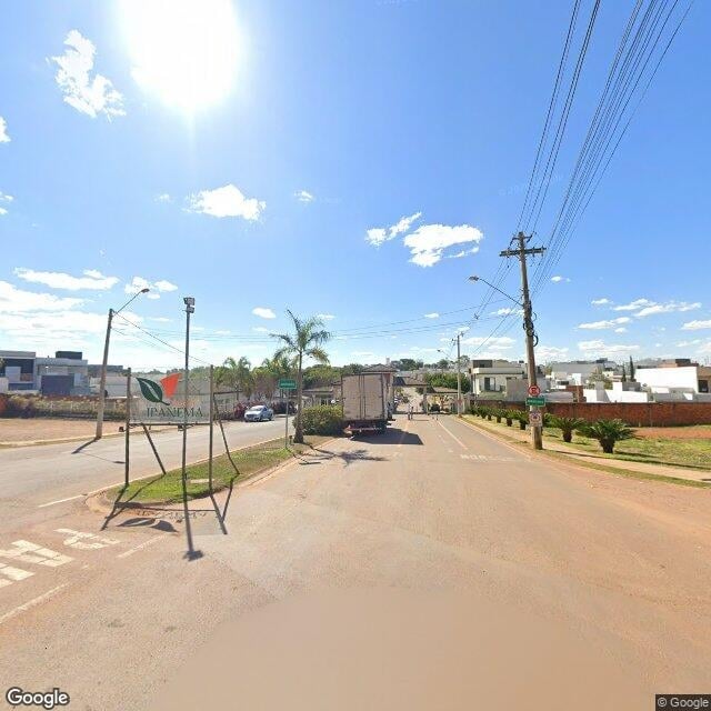 Imagem estática do "Street View" da localização
