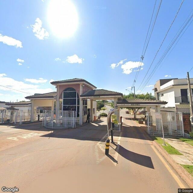 Imagem estática do "Street View" da localização