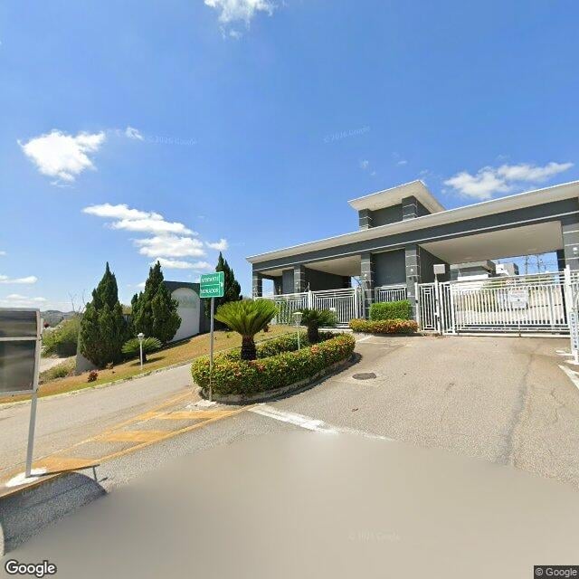 Imagem estática do "Street View" da localização