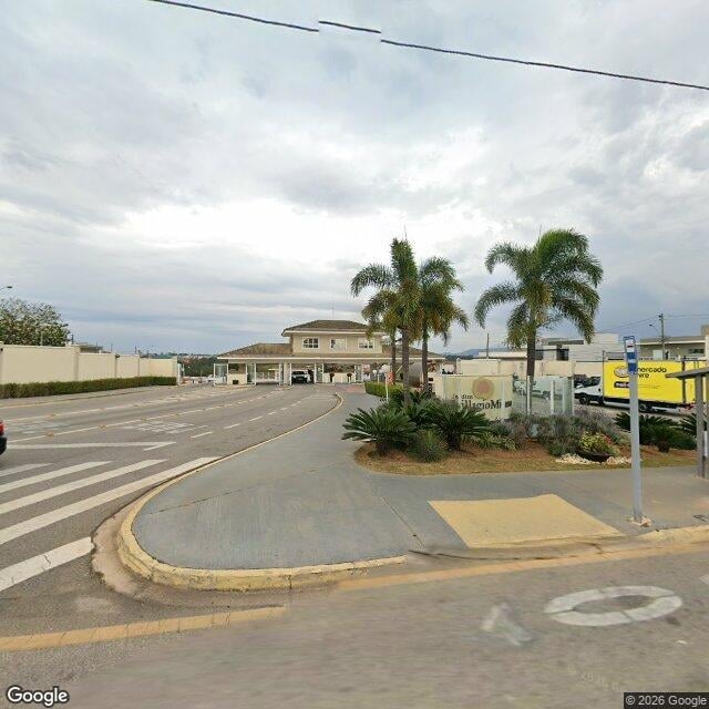 Imagem estática do "Street View" da localização