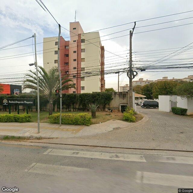 Imagem estática do "Street View" da localização