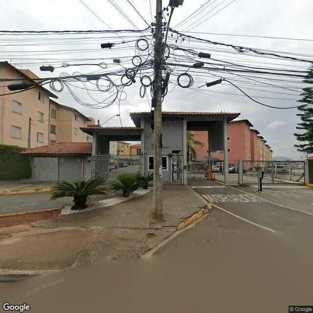 Imagem estática do "Street View" da localização