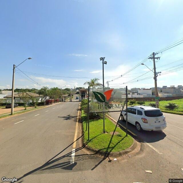 Imagem estática do "Street View" da localização