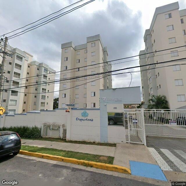 Imagem estática do "Street View" da localização