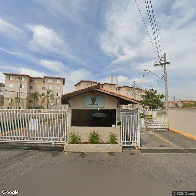 Imagem estática do "Street View" da localização