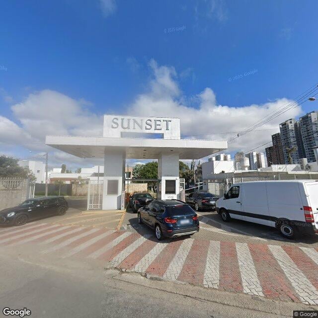 Imagem estática do "Street View" da localização
