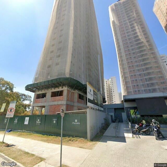 Imagem estática do "Street View" da localização