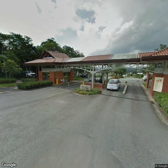 Imagem estática do "Street View" da localização