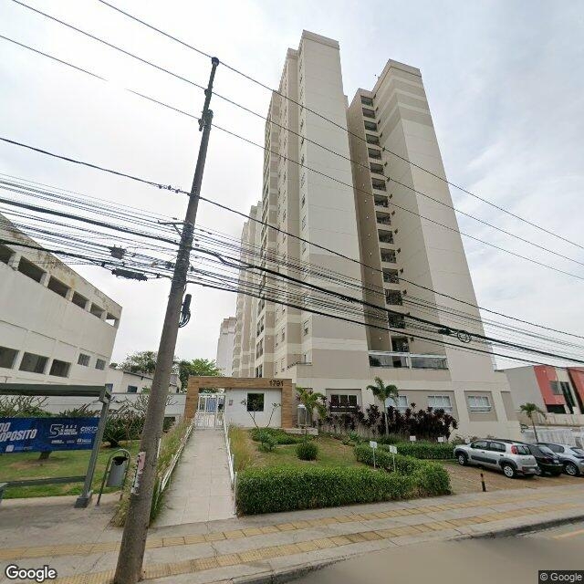 Imagem estática do "Street View" da localização