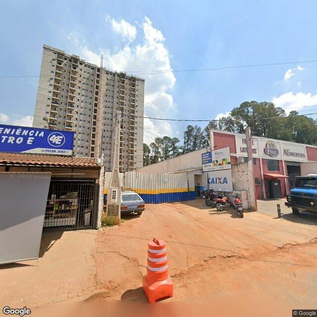 Imagem estática do "Street View" da localização