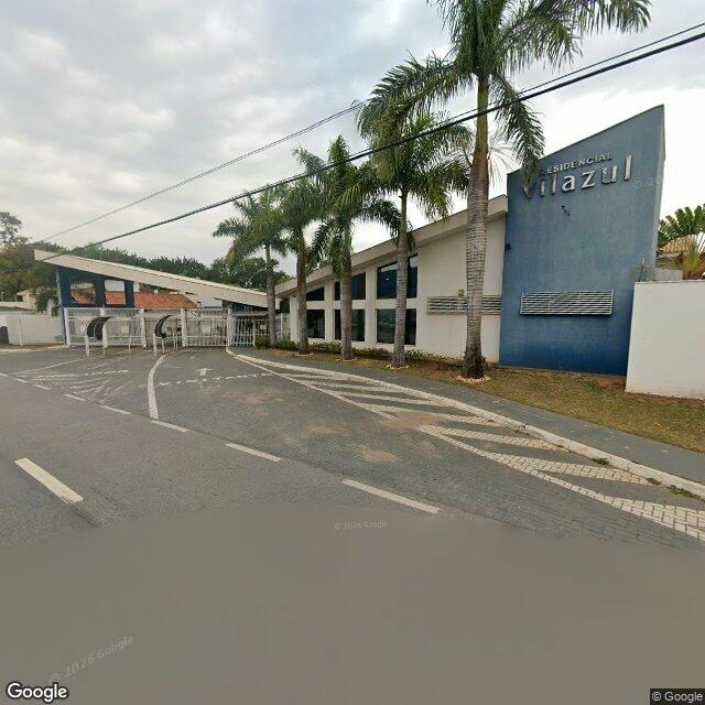 Imagem estática do "Street View" da localização