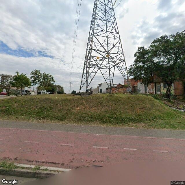 Imagem estática do "Street View" da localização