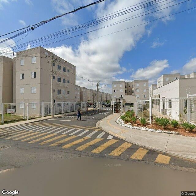 Imagem estática do "Street View" da localização