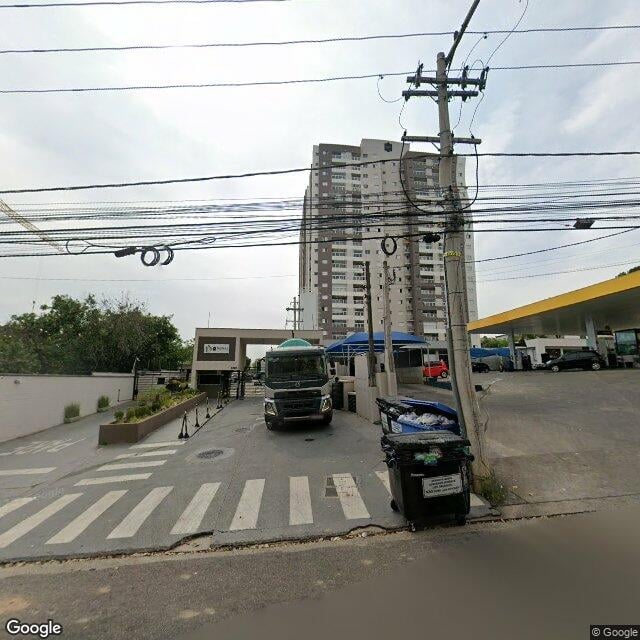 Imagem estática do "Street View" da localização