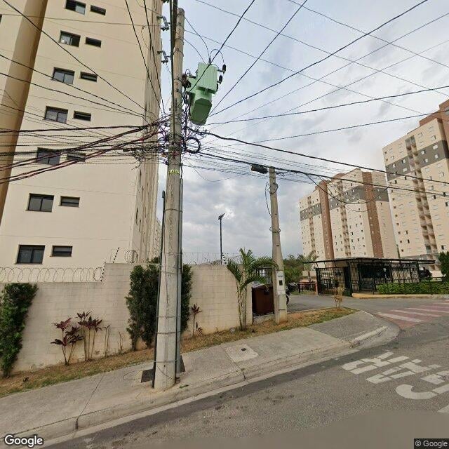 Imagem estática do "Street View" da localização