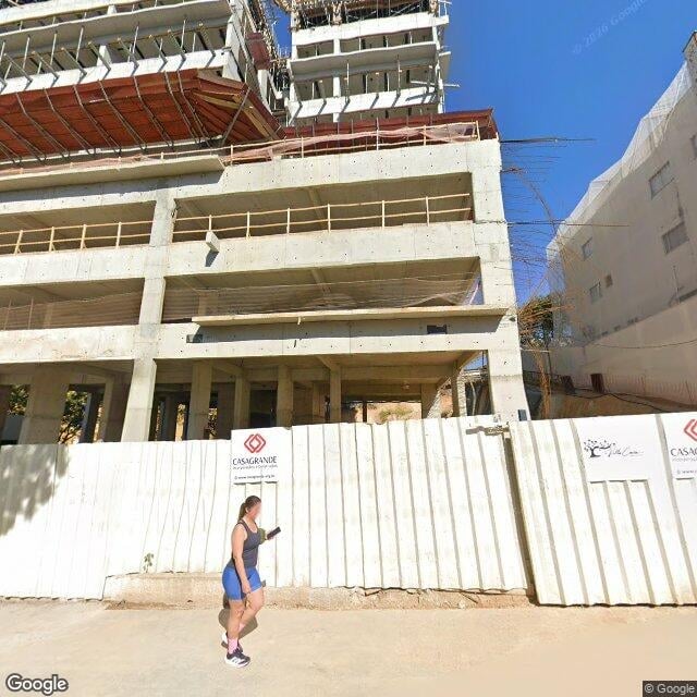 Imagem estática do "Street View" da localização