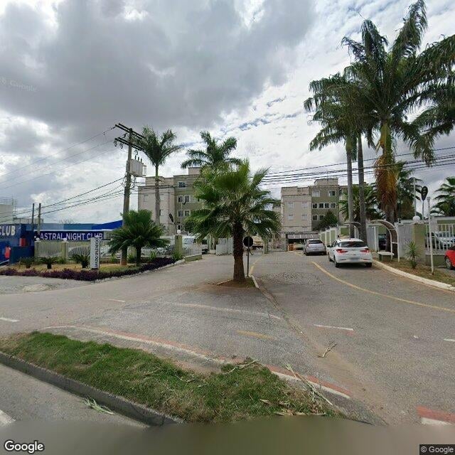 Imagem estática do "Street View" da localização