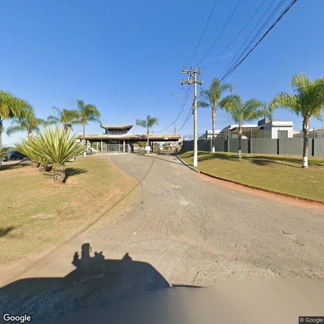Imagem estática do "Street View" da localização