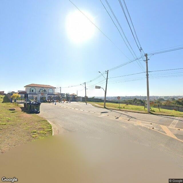 Imagem estática do "Street View" da localização