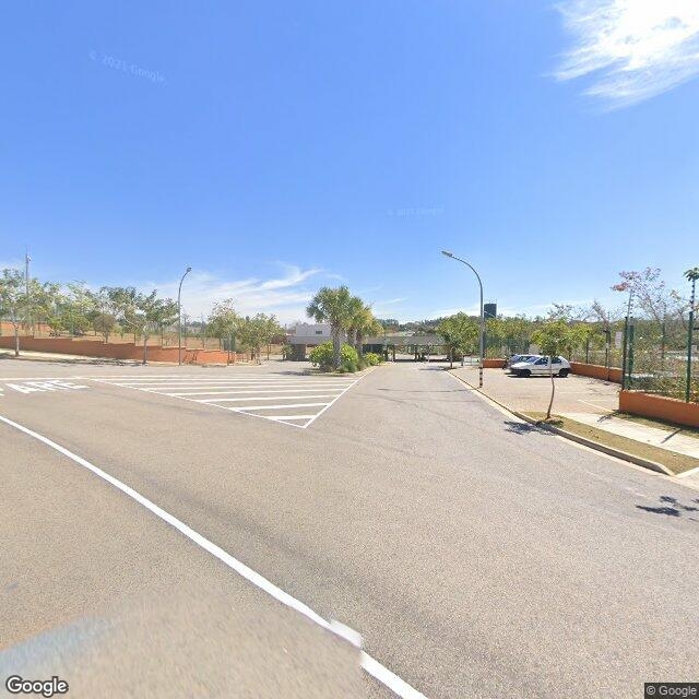 Imagem estática do "Street View" da localização