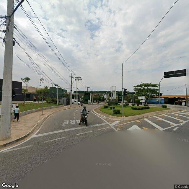Imagem estática do "Street View" da localização