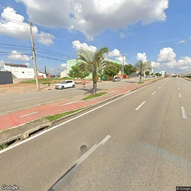 Imagem estática do "Street View" da localização