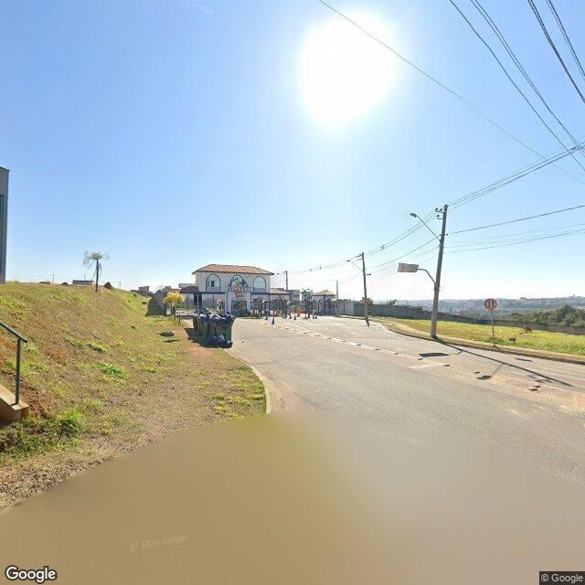 Imagem estática do "Street View" da localização