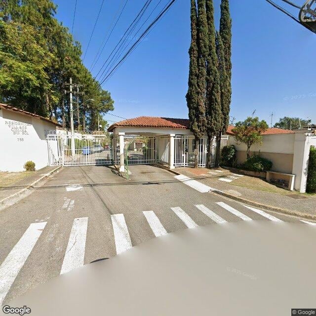 Imagem estática do "Street View" da localização