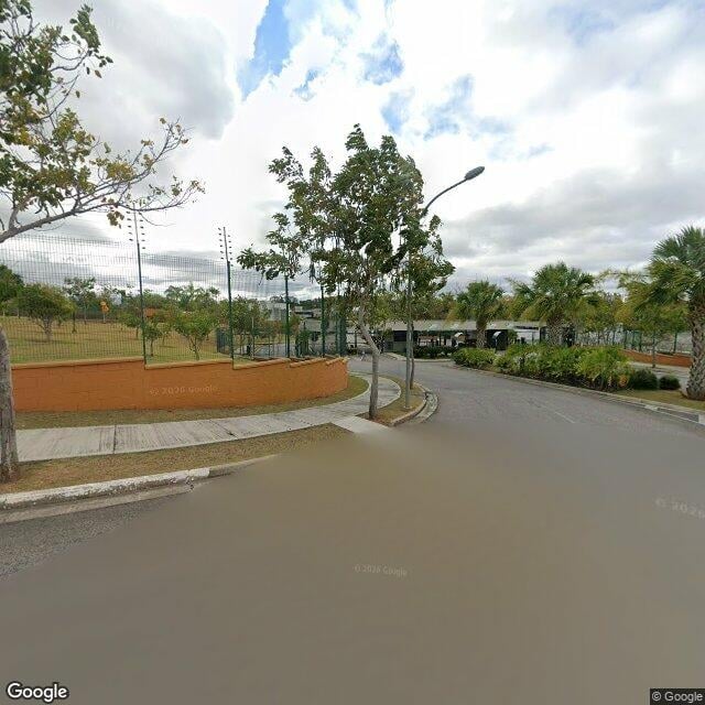 Imagem estática do "Street View" da localização