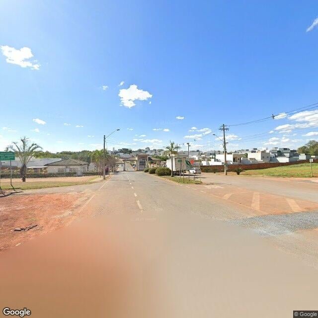 Imagem estática do "Street View" da localização