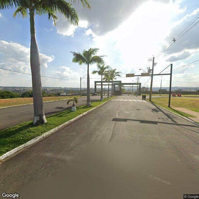 Imagem estática do "Street View" da localização