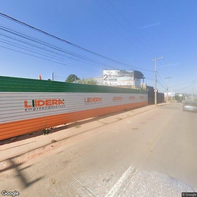 Imagem estática do "Street View" da localização