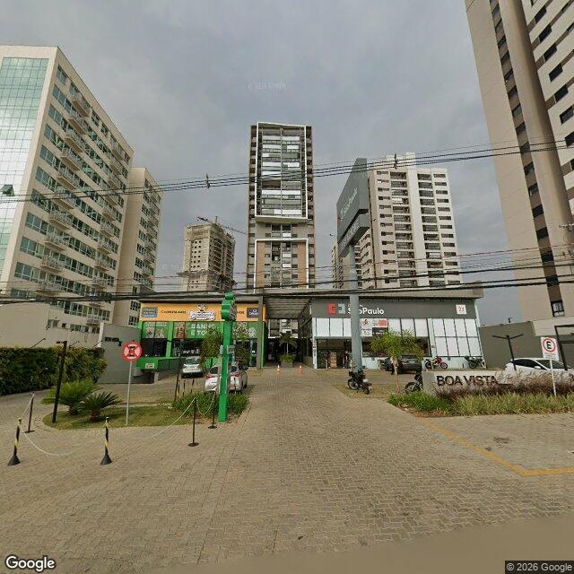 Imagem estática do "Street View" da localização