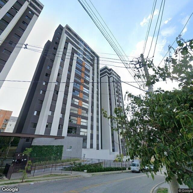Imagem estática do "Street View" da localização