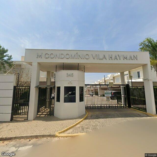 Imagem estática do "Street View" da localização