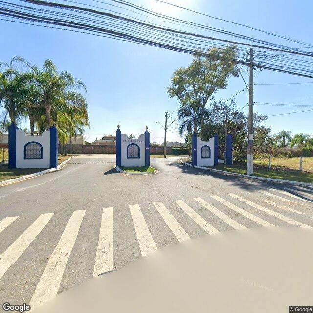 Imagem estática do "Street View" da localização