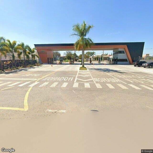 Imagem estática do "Street View" da localização