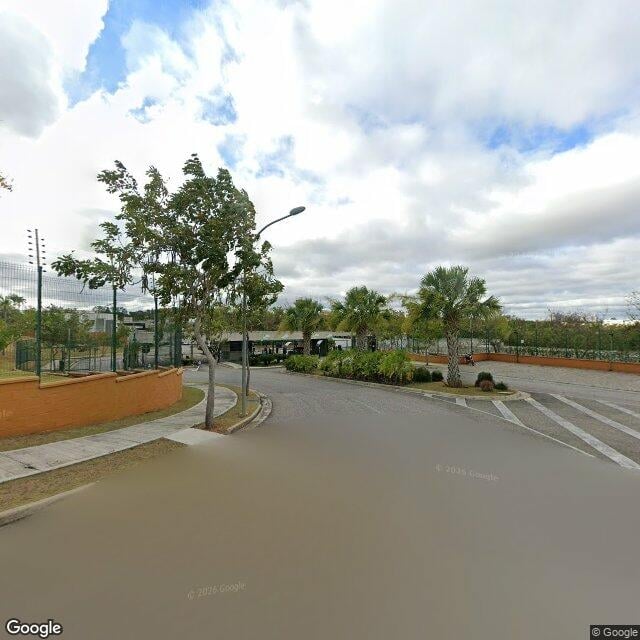 Imagem estática do "Street View" da localização